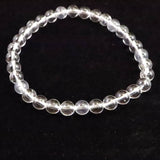 ガネーシュヒマール水晶AAAA 6mm玉ブレスレット 10.3g (ID:13133)