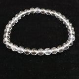 ガネーシュヒマール水晶AAAA 6mm玉ブレスレット 10.3g (ID:13133)