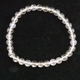 ガネーシュヒマール水晶AAAA 6mm玉ブレスレット 10.3g (ID:13133)