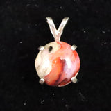 H&E社 シナゼツ(AZOZEO)  10mmラウンド ペンダントトップ 証明書付 1.4g (ID:13424)