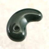 出雲碧玉 出雲石  SA  15mm勾玉 ディレクトリカード付 0.87g (ID:13693)