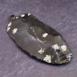 黒曜石 打製石器  52mm  後期旧石器時代 東北・北海道地域 5.5g (ID:13848)