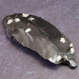 黒曜石 打製石器  52mm  後期旧石器時代 東北・北海道地域 5.5g (ID:13848)