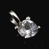 ロシア産 フェナカイト 4mmラウンド ペンダントトップ 0.28g (ID:13859)