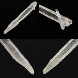 ディアマンティーナ産レーザークリスタル 146mm ポイント原石 ぺネトレーター バーナクル 118g　 (ID:13914)