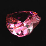 キュービックジルコニア CZ  30mm ハート ブリリアントカット ルース ピンク　 (ID:13925)