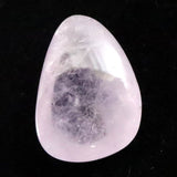 栃木県日光市鉛沢産 アメジスト 17mm ルース 現代の名工作 証明書付 2.2g (ID:14015)