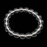 ナミビア産 クリアトパーズ 10.5mm玉ブレスレット 43.8g (ID:14198)