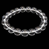 ナミビア産 クリアトパーズ 10.5mm玉ブレスレット 43.8g (ID:14198)