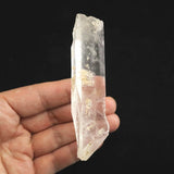 高千穂天岩戸水晶 AAA 102mm原石 両面セルフヒールド ディレクトリーカード付 70.1g (ID:14807)