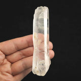 高千穂天岩戸水晶 AAA 102mm原石 両面セルフヒールド ディレクトリーカード付 70.1g (ID:14807)