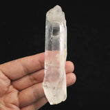 高千穂天岩戸水晶 AAA 102mm原石 両面セルフヒールド ディレクトリーカード付 70.1g (ID:14807)