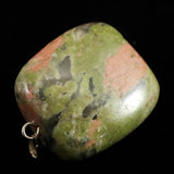 H&E社 ユナカイト　タンブル　ペンダントトップ 13.3g (ID:14841)