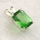 H&E社 ガイアストーン 8mmレクタングル ペンダントトップ 0.8g (ID:14883)