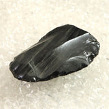 黒曜石 打製石器  53mm  後期旧石器時代 東北・北海道地域 22.2g (ID:15265)
