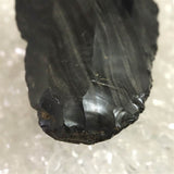 黒曜石 打製石器  53mm  後期旧石器時代 東北・北海道地域 22.2g (ID:15265)