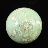 インドネシア産 クリソプレーズ　52mm スフィア 192g **特価品** (ID:15432)
