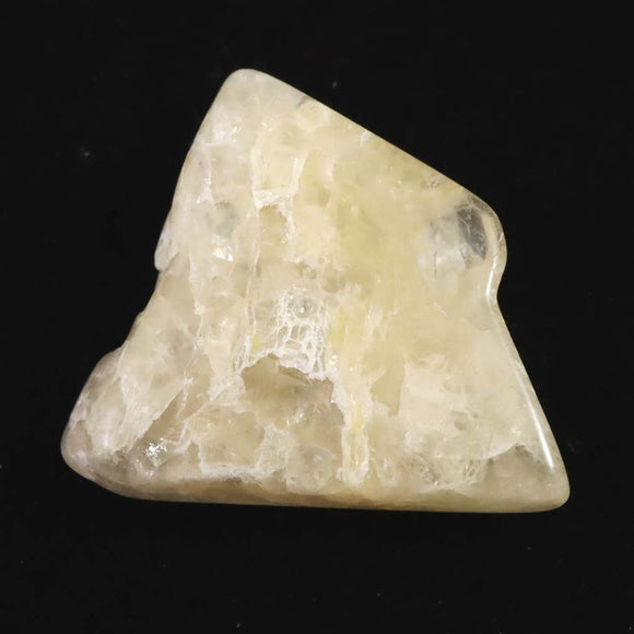 H&E社 ヒマラヤゴールドアゼツライト（AZOZEO) 25mmタンブル 証明書付 6.2g (ID:15566)