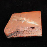 H&E社 レッドファイアアゼツライト(AZOZEO)  29mmタンブル  証明書付 10.5g (ID:15604)