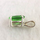 H&E社 ガイアストーン 8mmオーバル ペンダントトップ 0.8g (ID:15848)