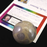 H&E社 サークルストーン  40mmスフィア 証明書付 88.3g (ID:15917)