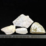 島根県大津島産　玉髄　カルセドニー 原石4個セット 86.8g (ID:15987)