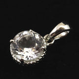 ペタライト 7.5mmラウンドカット ペンダントトップ 1.4g (ID:16013)