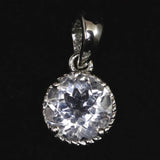 ペタライト 7.5mmラウンドカット ペンダントトップ 1.4g (ID:16013)