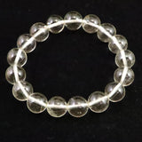 H&E社 ゴールデン アゼツライト（AZOZEO) 12mm玉ブレスレット 証明書付 41.8g (ID:16044)