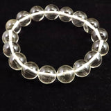 H&E社 ゴールデン アゼツライト（AZOZEO) 12mm玉ブレスレット 証明書付 41.8g (ID:16044)