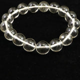 H&E社 ゴールデン アゼツライト（AZOZEO) 12mm玉ブレスレット 証明書付 41.8g (ID:16044)