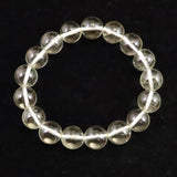 H&E社 ゴールデン アゼツライト（AZOZEO) 12mm玉ブレスレット 証明書付 41.8g (ID:16044)