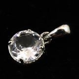 ペタライト 7.5mmラウンドカット ペンダントトップ 1.4g (ID:16243)