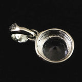 ペタライト 7.5mmラウンドカット ペンダントトップ 1.4g (ID:16243)