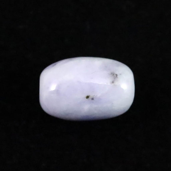 糸魚川翡翠  ヒスイ 小滝産 ラベンダー 9.8mm管玉 ビーズ ディレクトリカード付 0.82g (ID:16283)