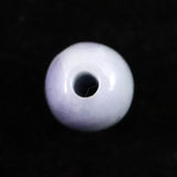 糸魚川翡翠  ヒスイ 小滝産 ラベンダー 9.8mm管玉 ビーズ ディレクトリカード付 0.82g (ID:16283)