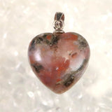 H&E社 シナゼツ(AZOZEO)  15mmハート ペンダントトップ 証明書付 2.2g (ID:16608)