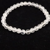 H&E社 サチャロカ アゼツライト（AZOZEO) 6mm玉ブレスレット 証明書付 10.0g (ID:16716)