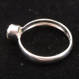 ロシア産 フェナカイト 6.0X4.1mm 原石 リング 14号 (ID:16879)
