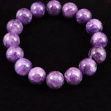 エンジェルシリカ　チャロアイト 14mm玉ブレスレット　62.2g (ID:16900)