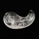 チベット カイラス産 ヒマラヤ 水晶 勾玉 4.30g (ID:16932)