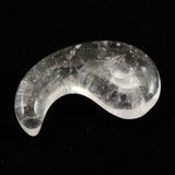 チベット カイラス産 ヒマラヤ 水晶 勾玉 4.30g (ID:16932)