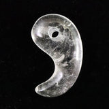 チベット カイラス産 ヒマラヤ 水晶 勾玉 4.30g (ID:16932)