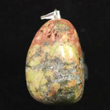 H&E社 ユナカイト　タンブル　ペンダントトップ 12.5g (ID:16979)