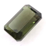 モルダバイト AAA 11mmステップカット ルース ディレクトリカード付 2.89ct (ID:17172)