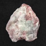 ピンクトルマリン入り水晶 48mm原石 45.1g (ID:17175)