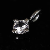 ロシア産 フェナカイト 3mmラウンド ペンダントトップ 0.20g (ID:17311)