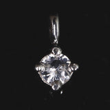 ロシア産 フェナカイト 3mmラウンド ペンダントトップ 0.20g (ID:17311)