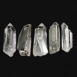 ブラジル トマスゴンサガ産 水晶　原石 ５本セット 59g (ID:17403)