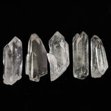 ブラジル トマスゴンサガ産 水晶　原石 ５本セット 59g (ID:17403)